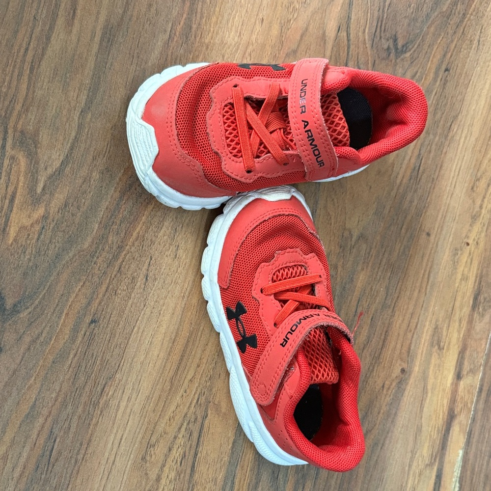 Under Armour Kids Red Sneakers
